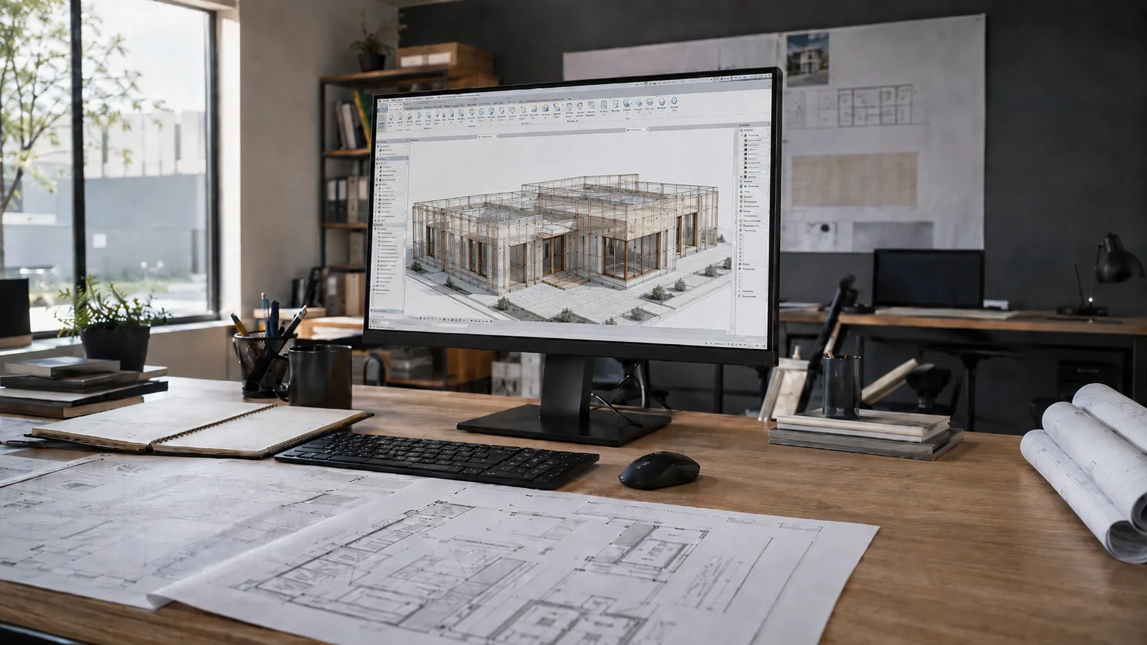 Modelo BIM para coordinación de vivienda